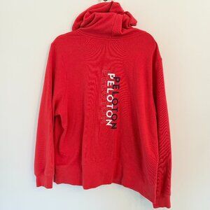 ❤️ Peloton Red Full-Zip Hoodie – Women’s XL